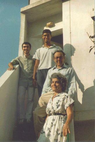 Figure 2: Garcia's team; (from top) Rui Gonçalves, Nuno Gracias, Joaquim Garcia and Aliete Garcia